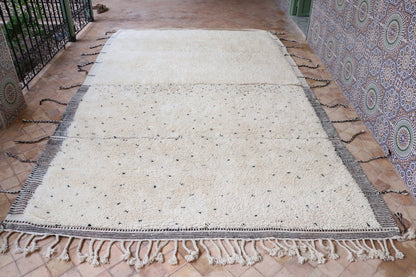 Beni Ourain Berber carpet Diamond 227x303 cm