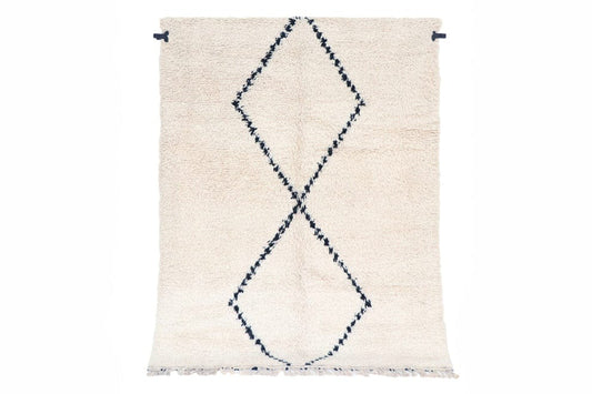 Beni Ourain Berber carpet 62x85 in